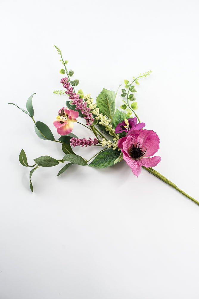 Poppy And Pansy Pick - Greenery Market65005