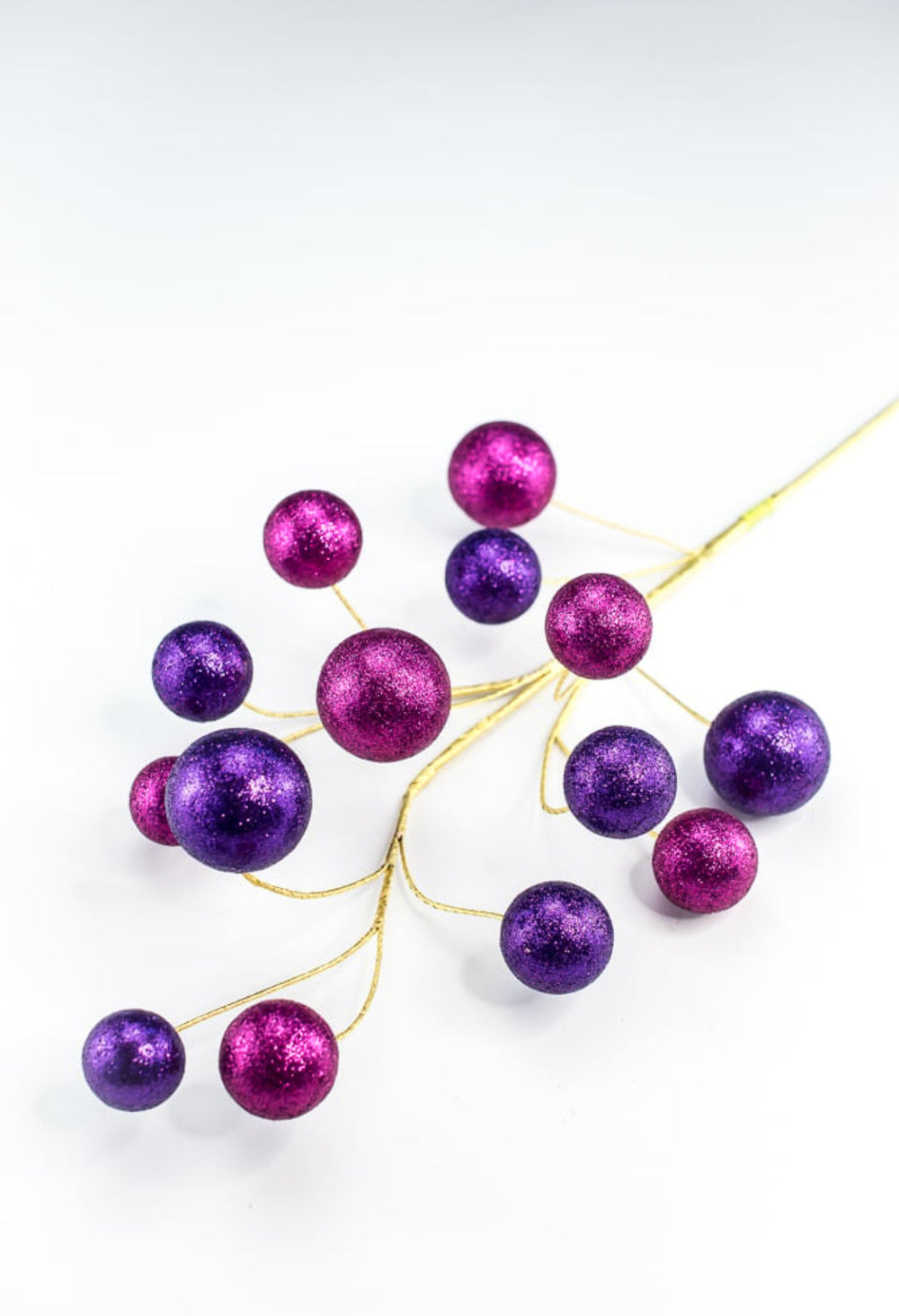 Purple and Magenta Ball Spray - Greenery MarketSeasonal & Holiday Decorations85925BTPU