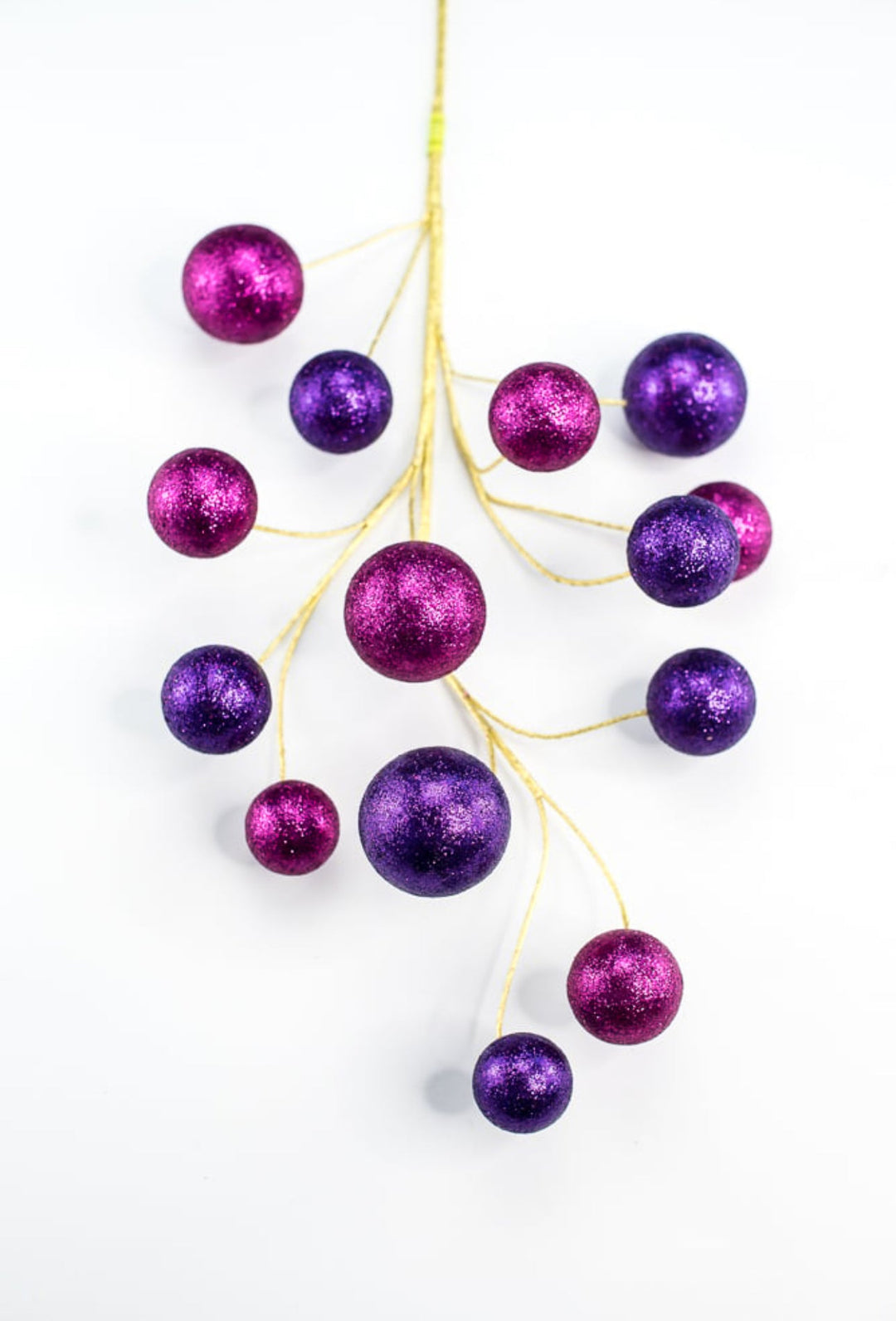 Purple and Magenta Ball Spray - Greenery MarketSeasonal & Holiday Decorations85925BTPU