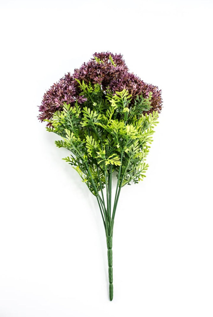Purple flower bush - Greenery MarketArtificial Flora82401 - PU