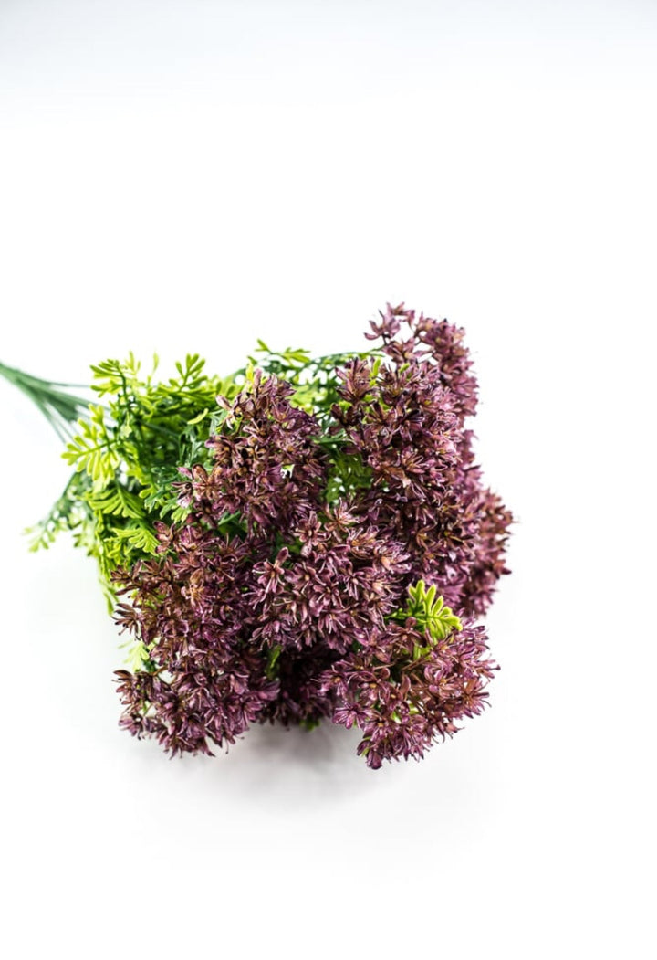 Purple flower bush - Greenery MarketArtificial Flora82401 - PU