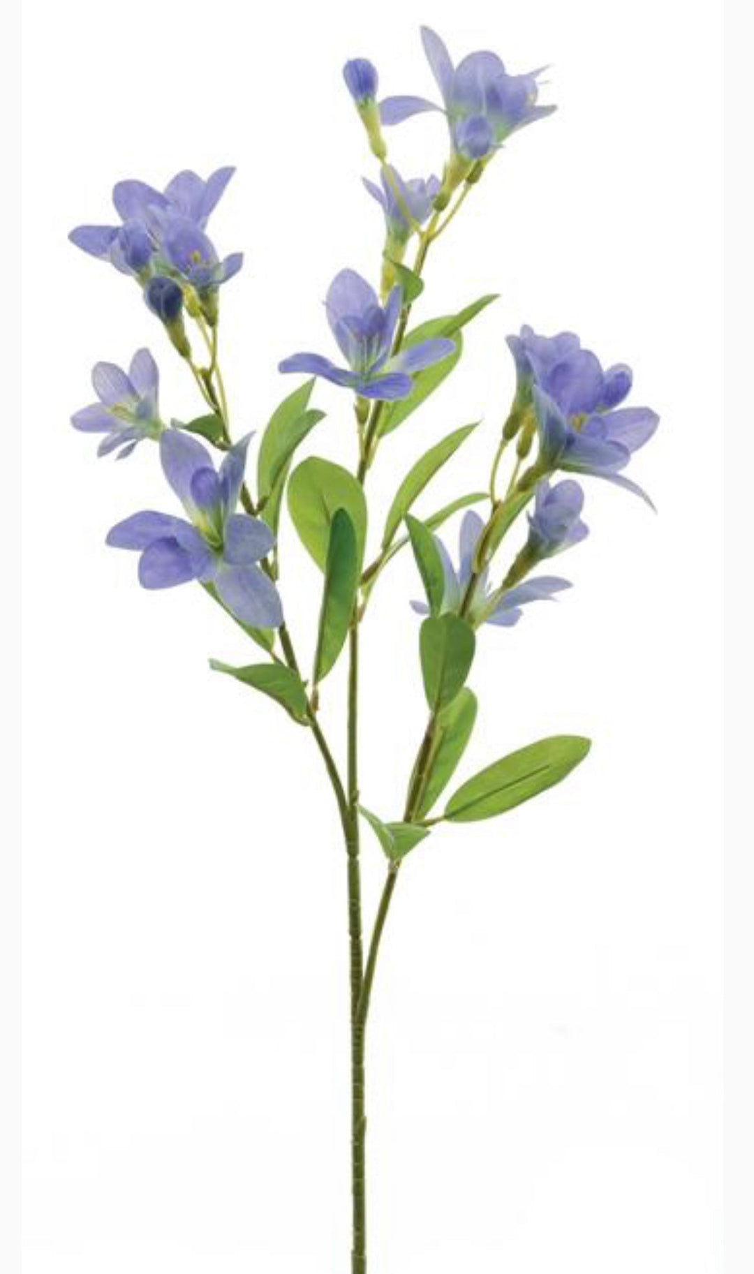 Purple freesia hybrid spray - real touch - Greenery Market5603lav