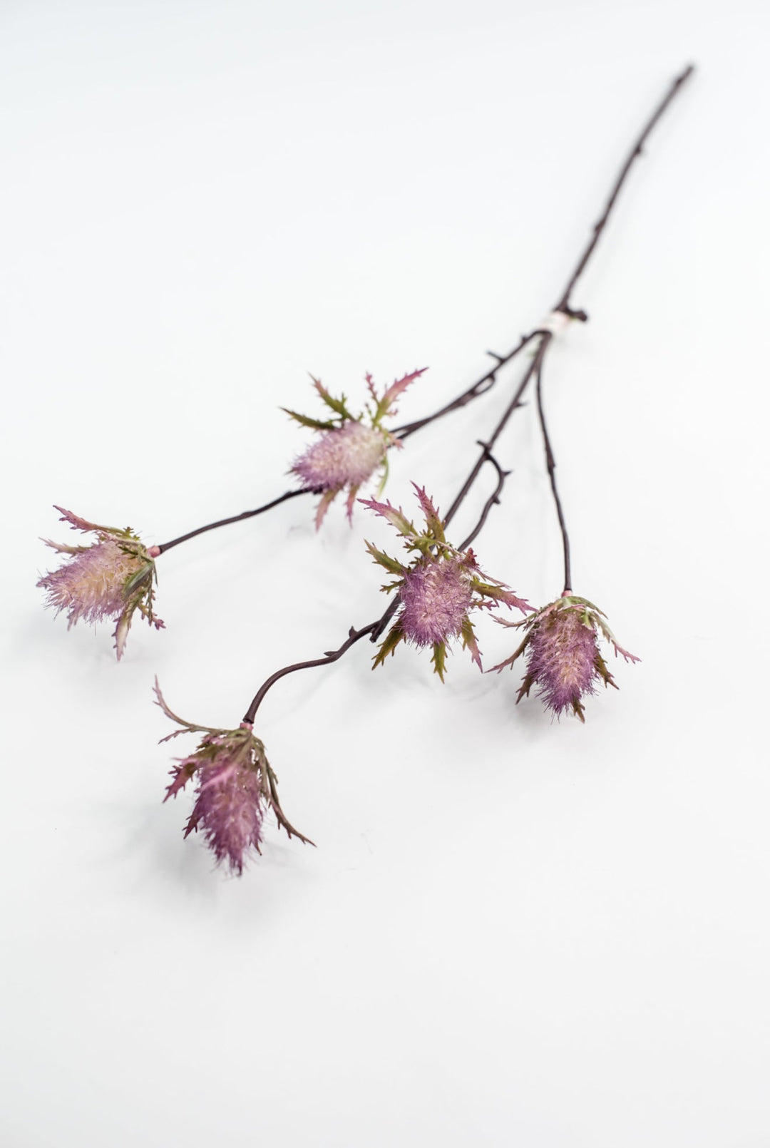 Purple thistle spray - Greenery Marketartificial flowersMTF23069 PLUM