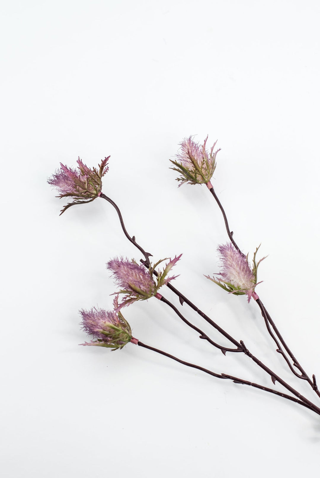 Purple thistle spray - Greenery Marketartificial flowersMTF23069 PLUM