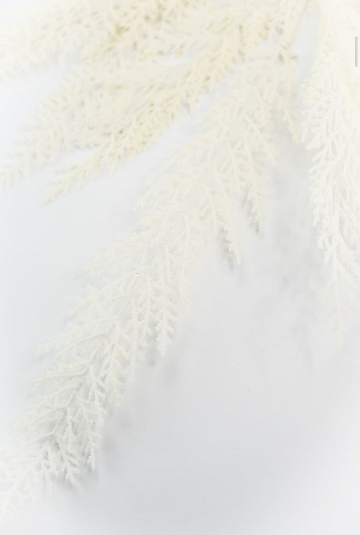 Raz cream cedar pine spray - Greenery MarketF4441756