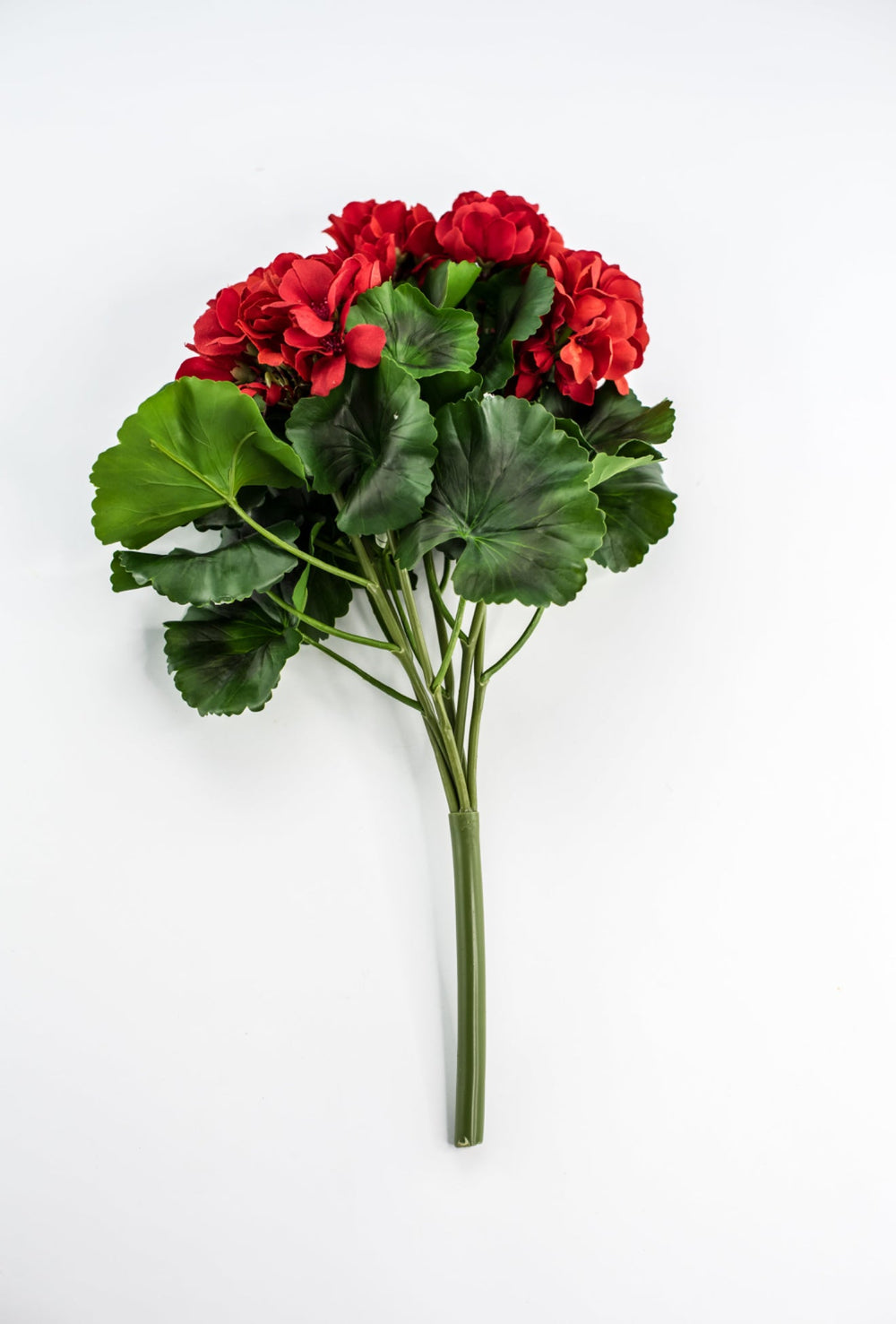 Real touch geranium bush, red - Greenery MarketMTF24297 RED