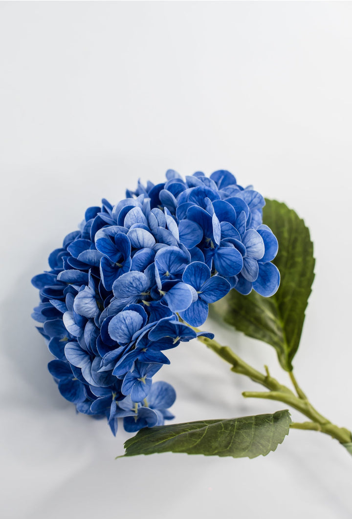 Real touch, Hydrangea stem - dark blue - Greenery MarketMTF24138 DKBL
