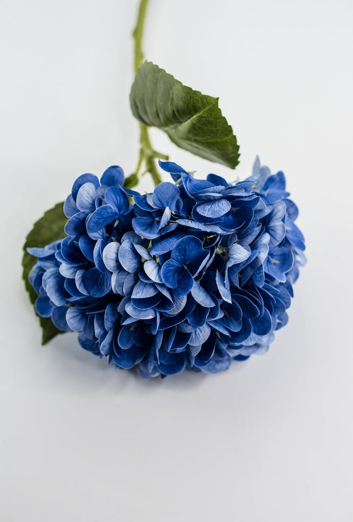 Real touch, Hydrangea stem - dark blue - Greenery MarketMTF24138 DKBL
