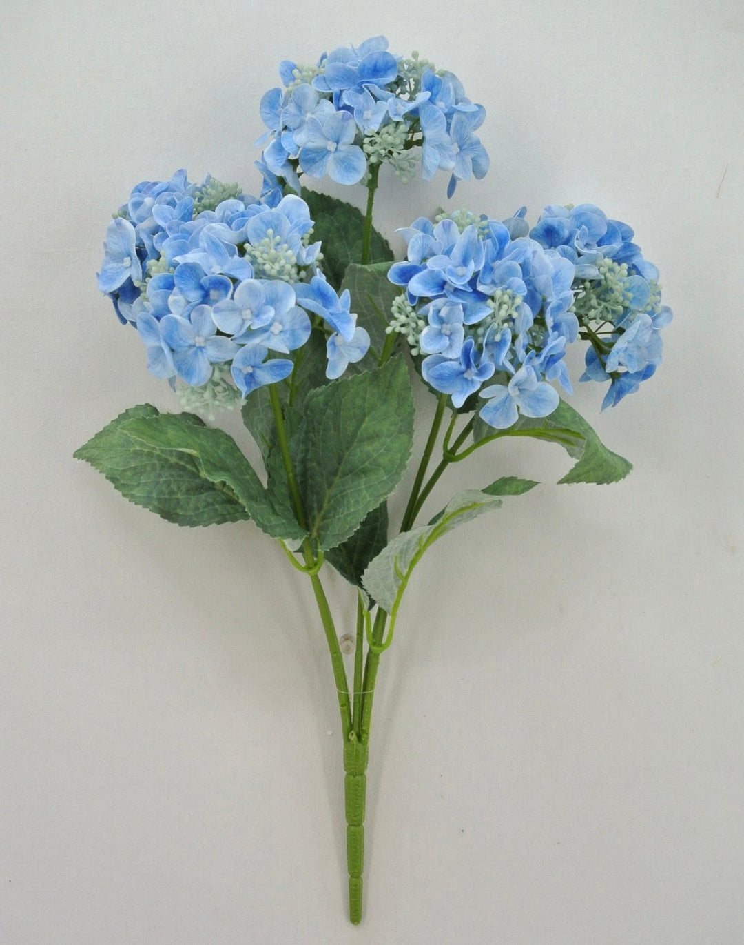 Real touch, snowball hydrangea bush - blue - Greenery Market84845 - BL