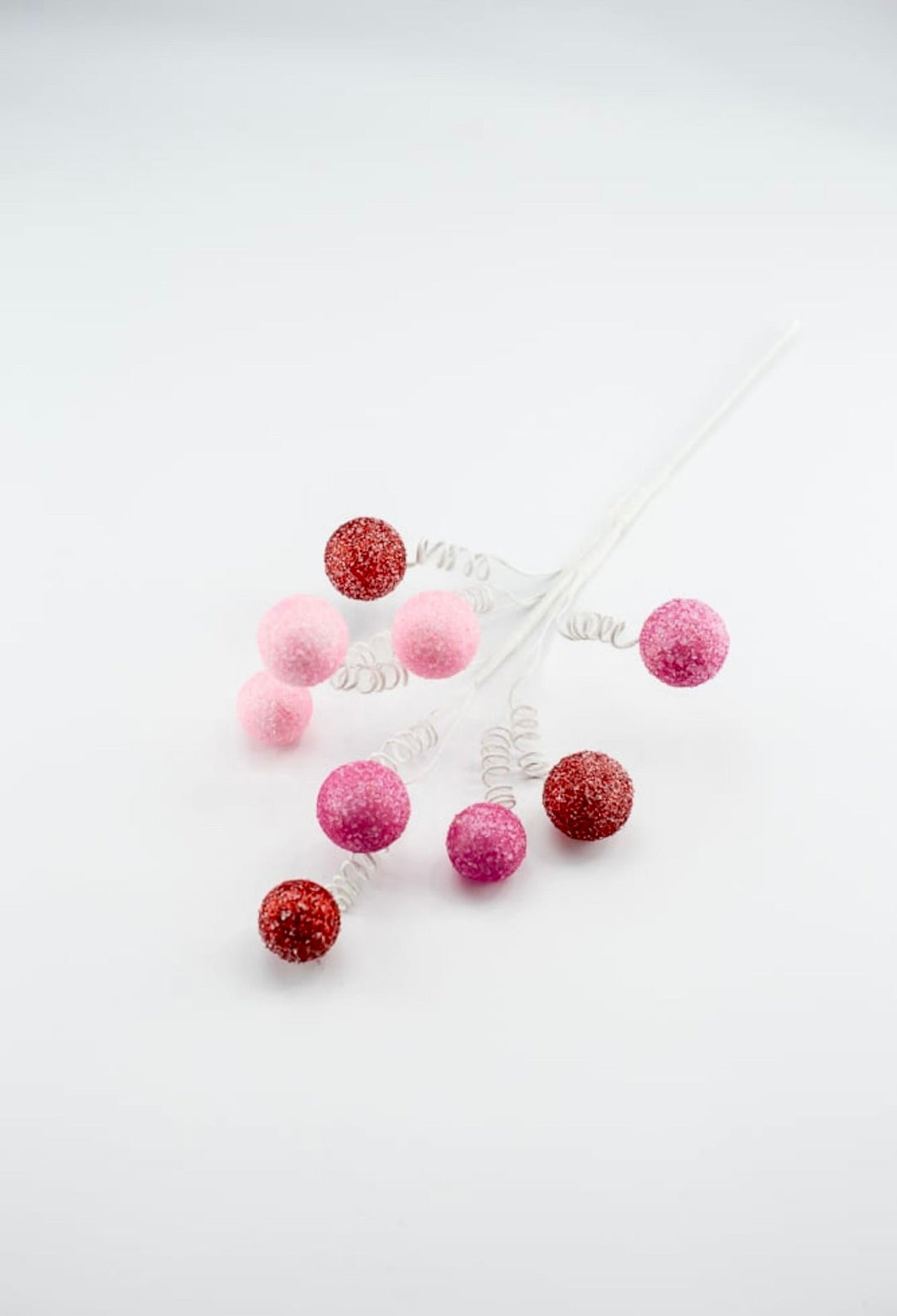 Red and pink gum ball pick - Greenery Market85791RDPK