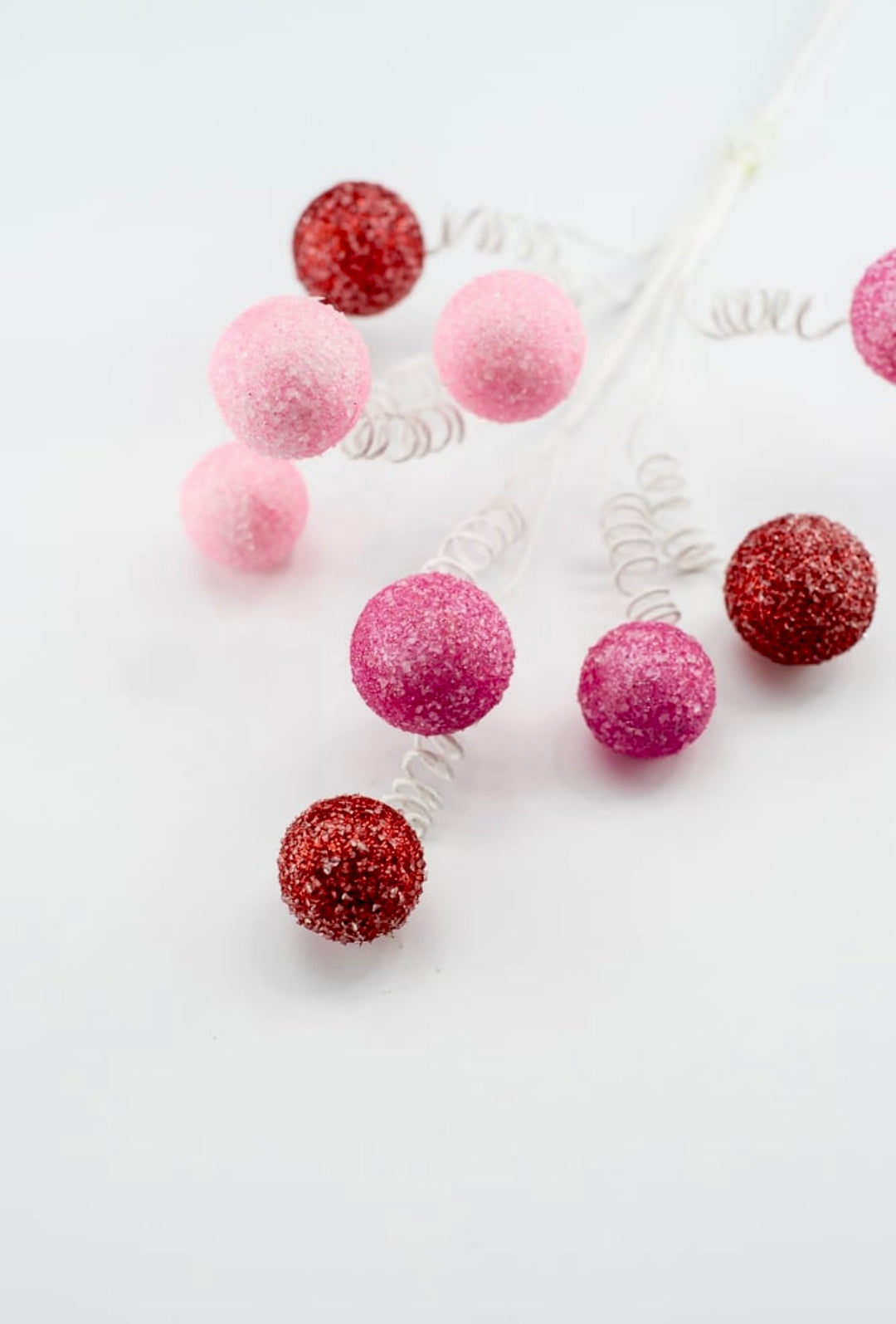 Red and pink gum ball pick - Greenery Market85791RDPK