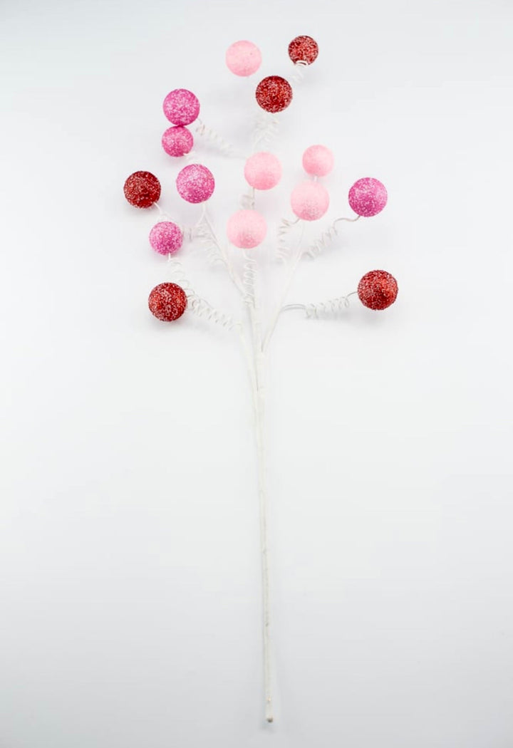 Red and pink gum ball spray - Greenery Market85792PKRD