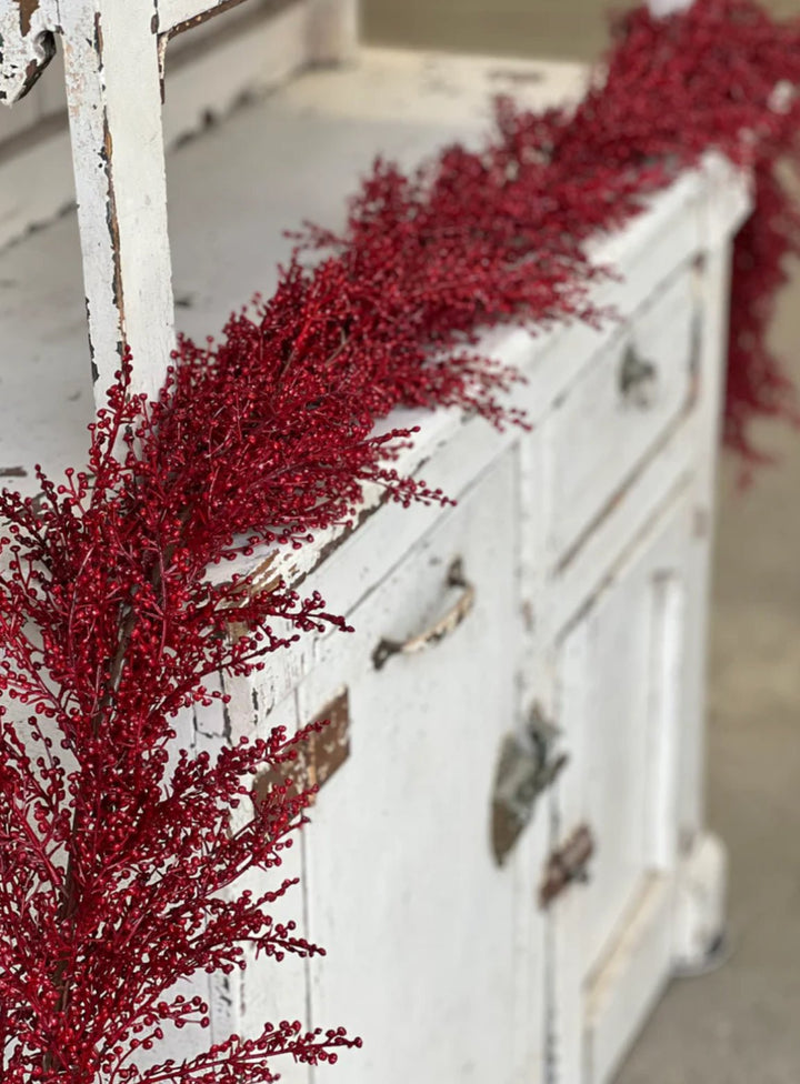 Red berry garland - Greenery MarketXVP9701