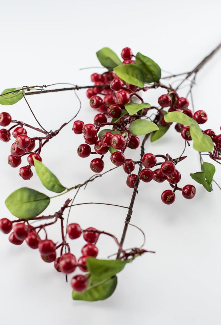 Red hawthorn berry spray - Greenery MarketXB350 - R