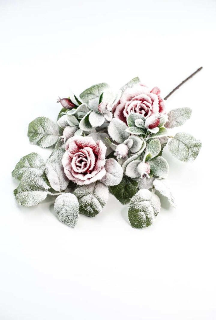 Red rose and berry spray - Greenery Market83754 - RD
