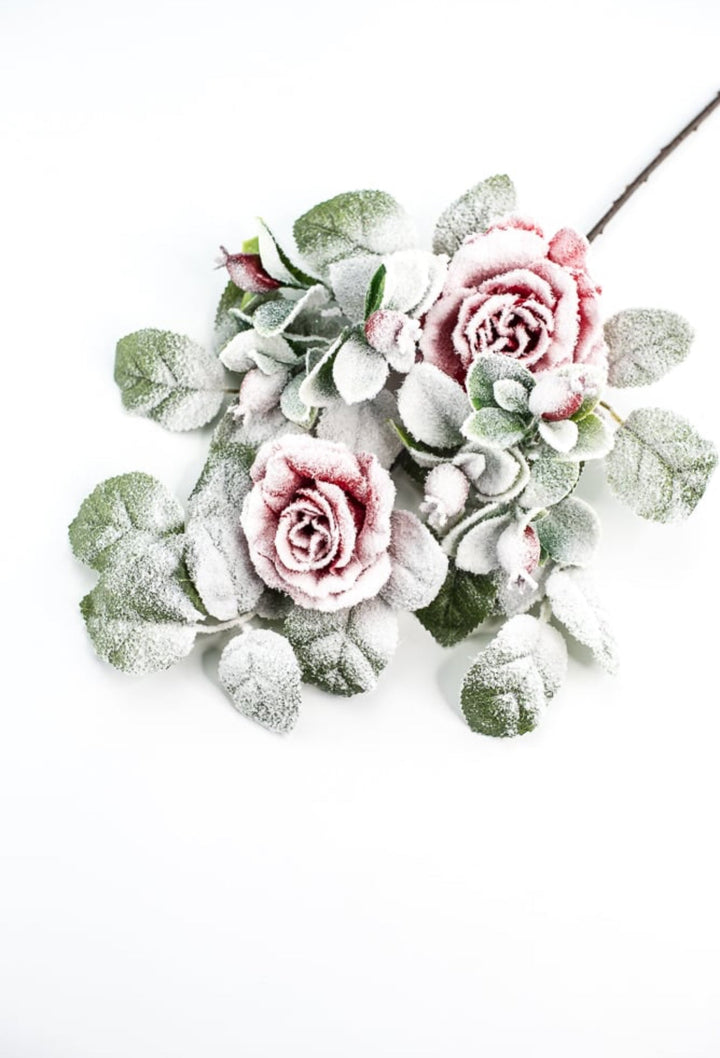 Red rose and berry spray - Greenery Market83754 - RD