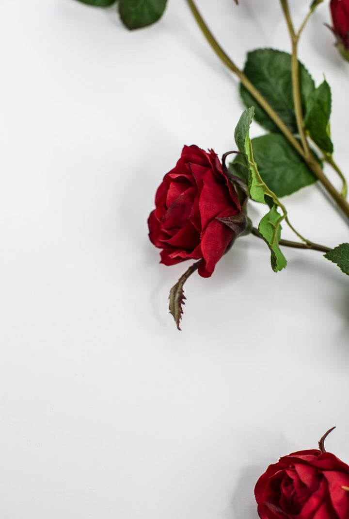 Red rose spray - Greenery Marketartificial flowersMTF24289 RED