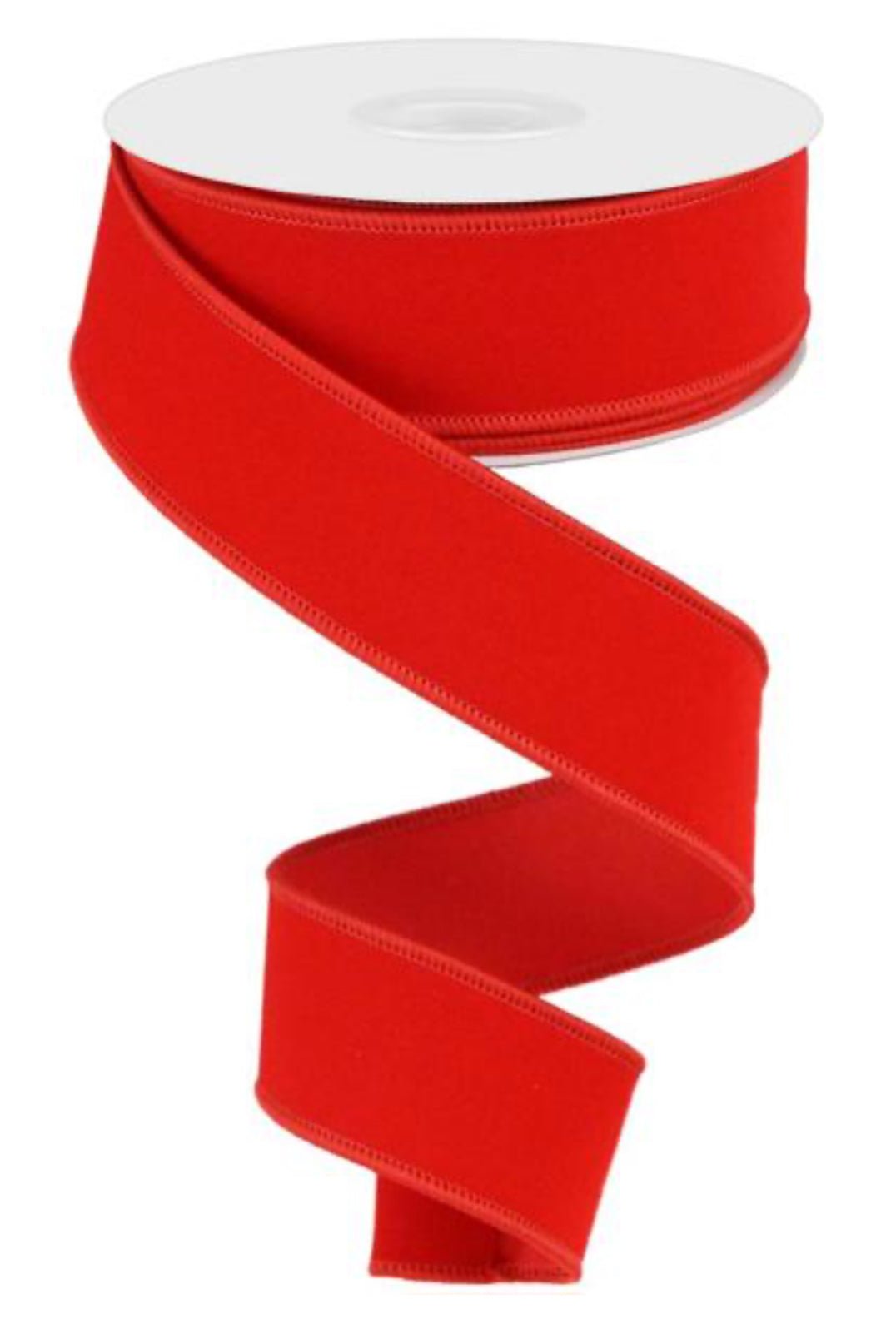 Red velvet wired ribbon, 1.5" - Greenery MarketWired ribbonRL1942FE