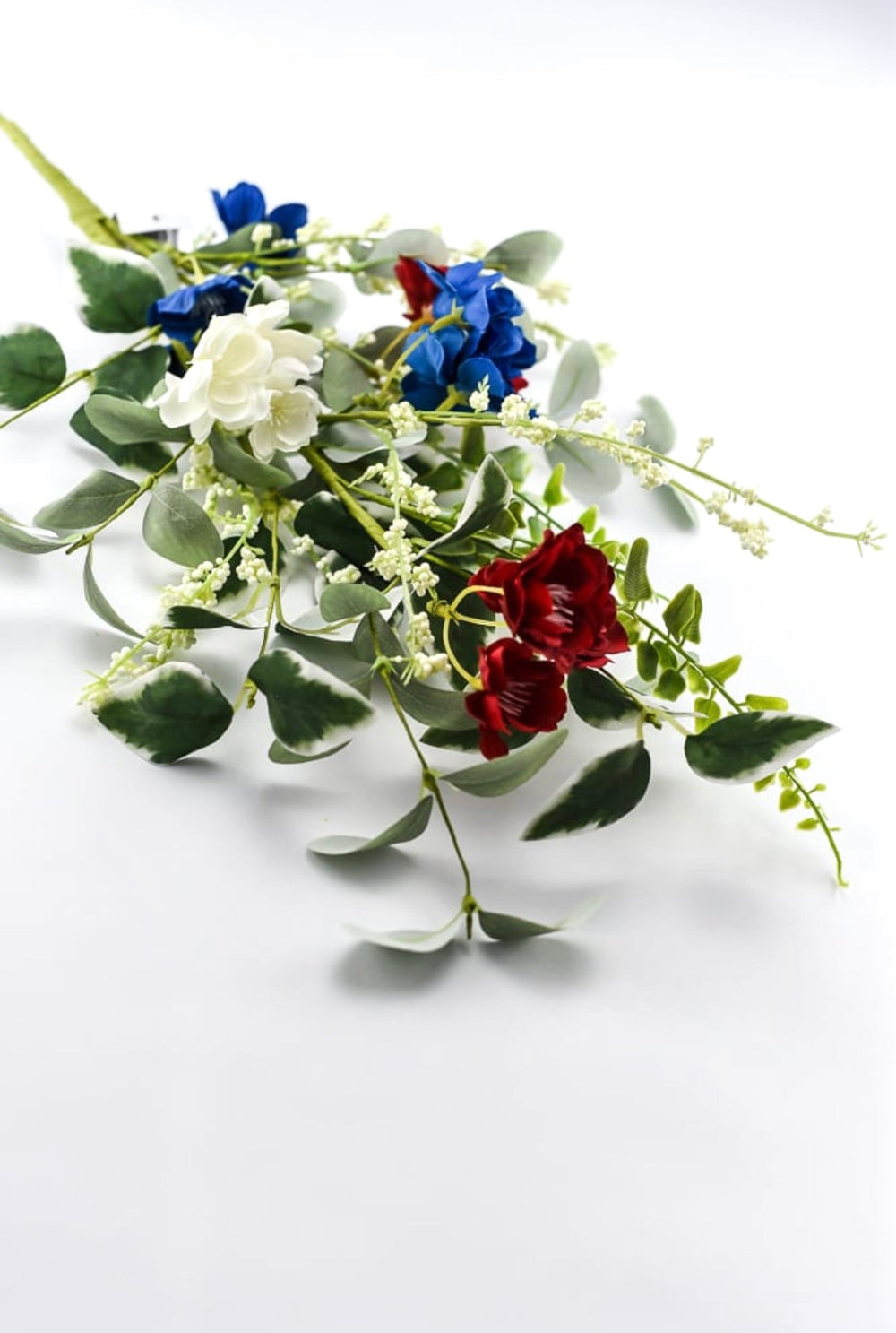 Red, white, and blue flower spray - Greenery Marketartificial flowers64039