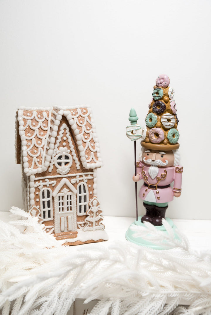 Resin donuts nutcracker - Greenery MarketHome decorMTX63951 PAAS