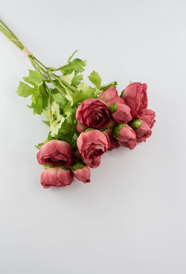 Rose’ ranunculus bundle - Greenery Marketartificial flowers27040