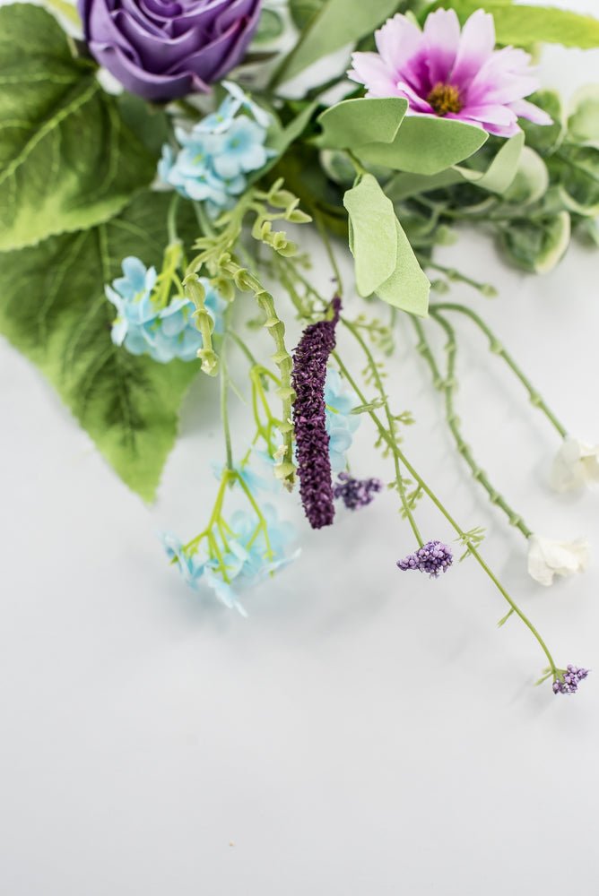 Rose Wildflower Pick - Purple - Greenery Market40221