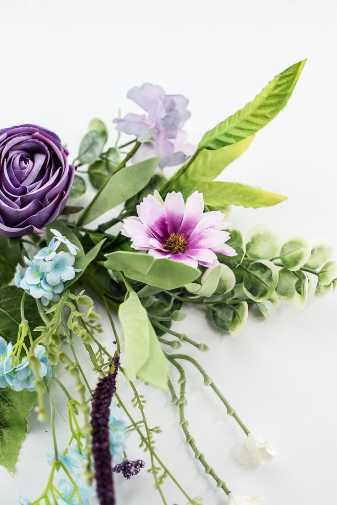 Rose Wildflower Pick - Purple - Greenery Market40221