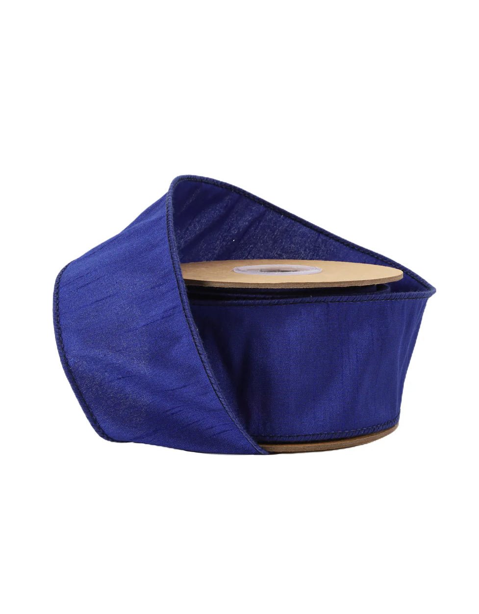 Royal Blue Dupioni Wired Ribbon 2.5" - Greenery MarketWired ribbon9100W - 350 - 63E