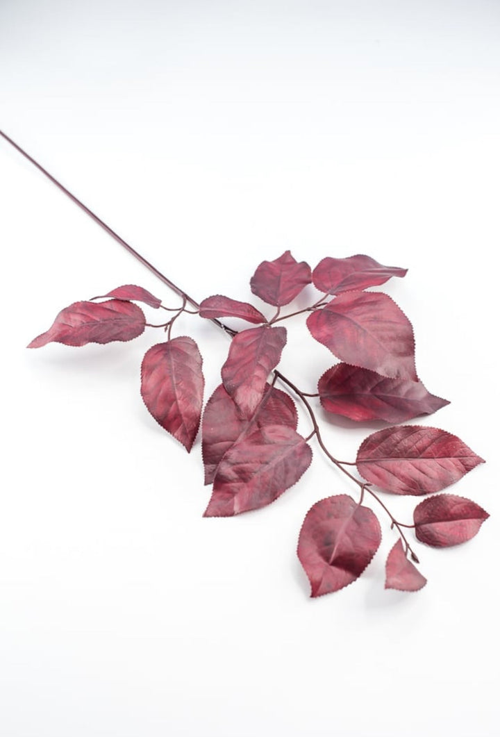 Salal leaves spray - burgundy - Greenery Market215500