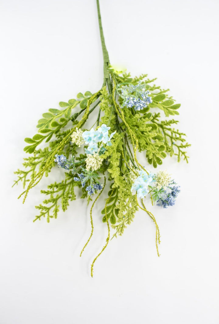 Sedum Filler Spray With Blue - Greenery Market63767BL