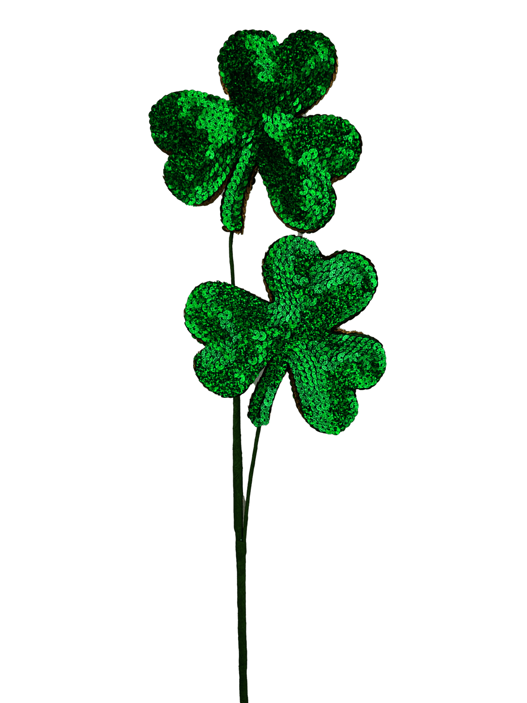 Sequin Shamrock Spray - Greenery Market63746GNGD