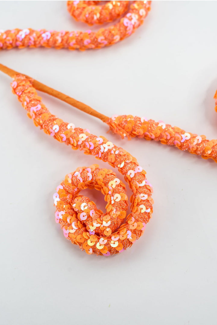 Sequin Spiral Curly Spray - Greenery Market63704OR