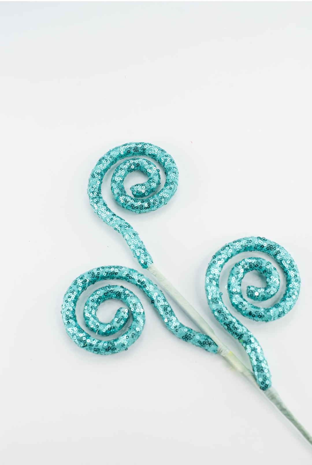 Sequin Spiral Spray - Greenery Market63586AQU