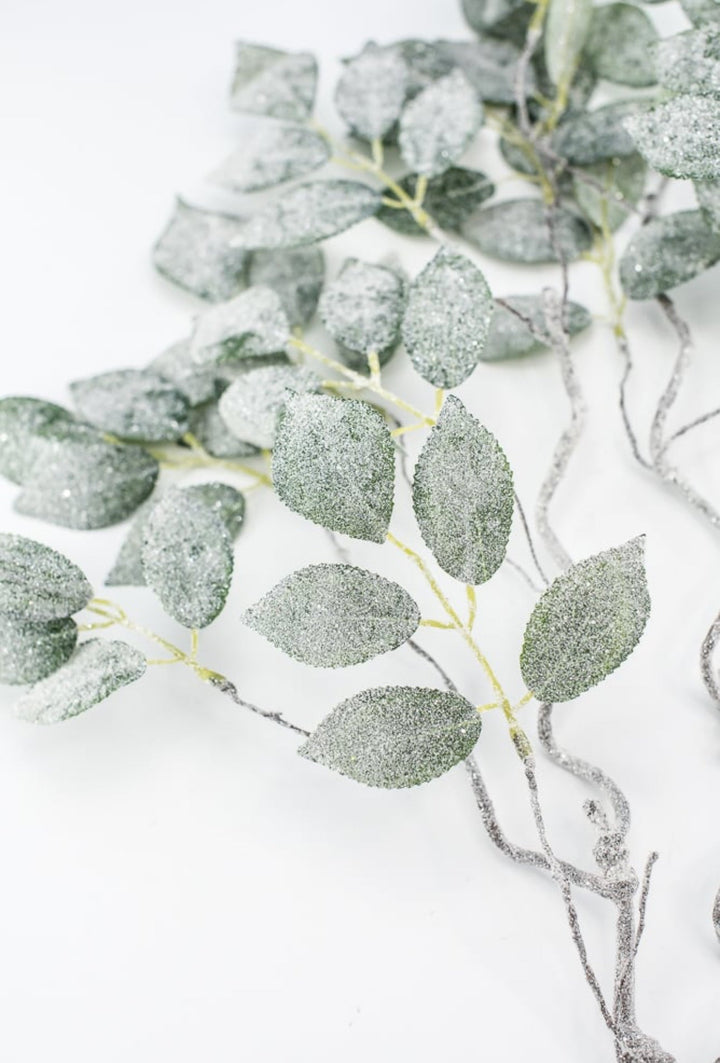 Shimmering ice leaf spray - Greenery MarketArtificial FloraXG1029 - G