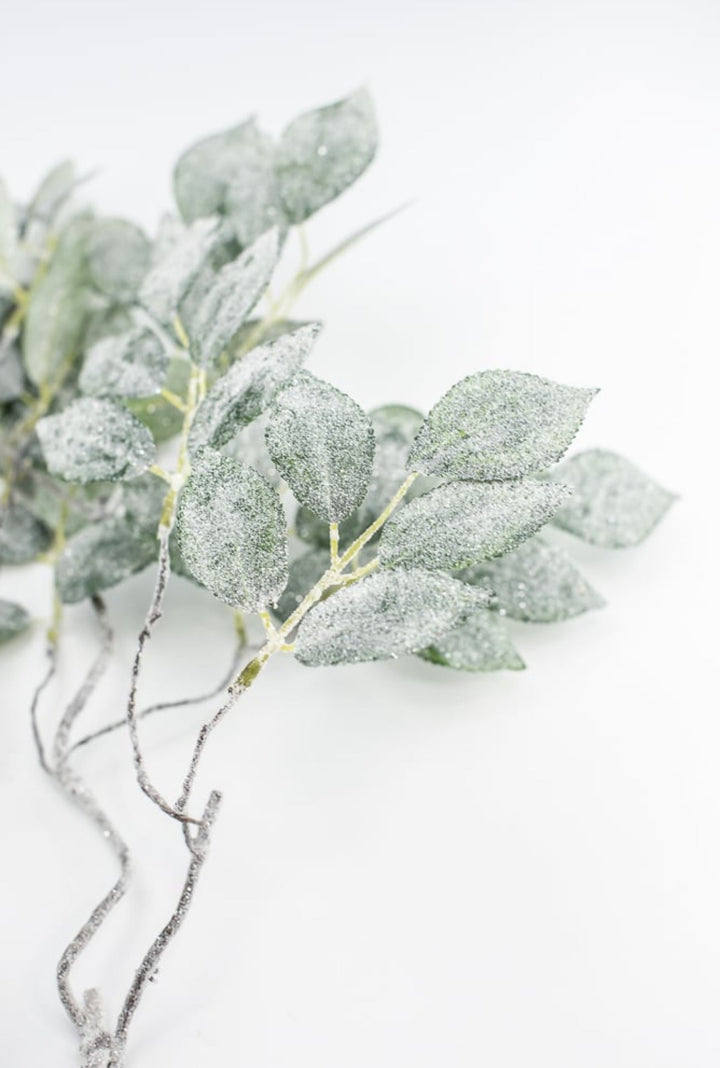 Shimmering ice leaf spray - Greenery MarketArtificial FloraXG1029 - G