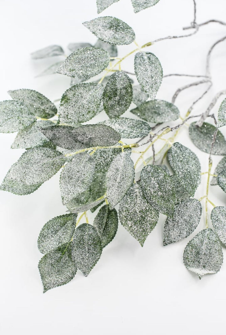Shimmering ice leaf spray - Greenery MarketArtificial FloraXG1029 - G