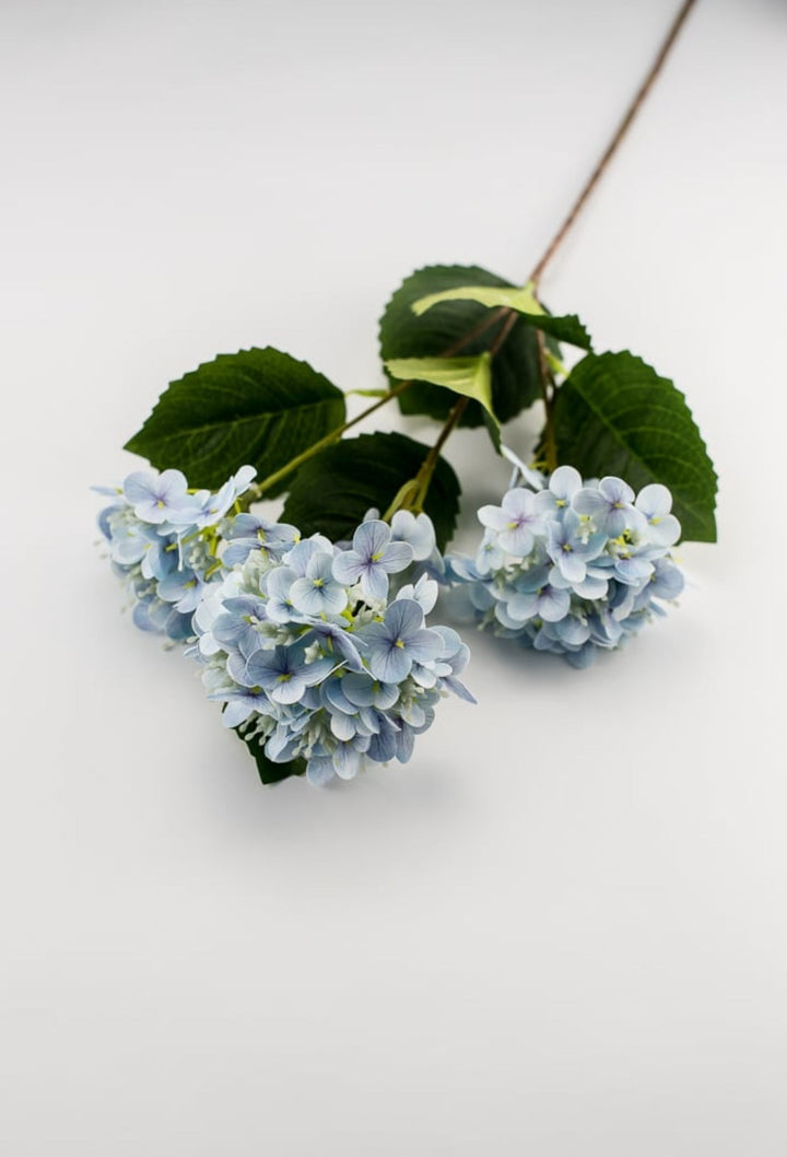 Snowball hydrangea spray - light blue - Greenery Market6222 - B