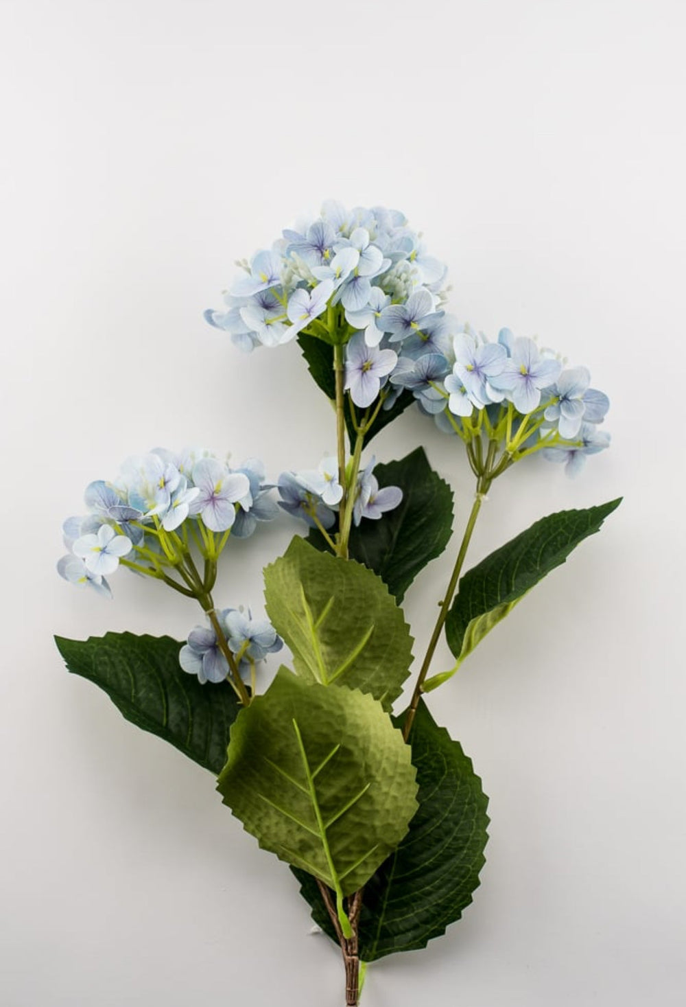 Snowball hydrangea spray - light blue - Greenery Market6222 - B