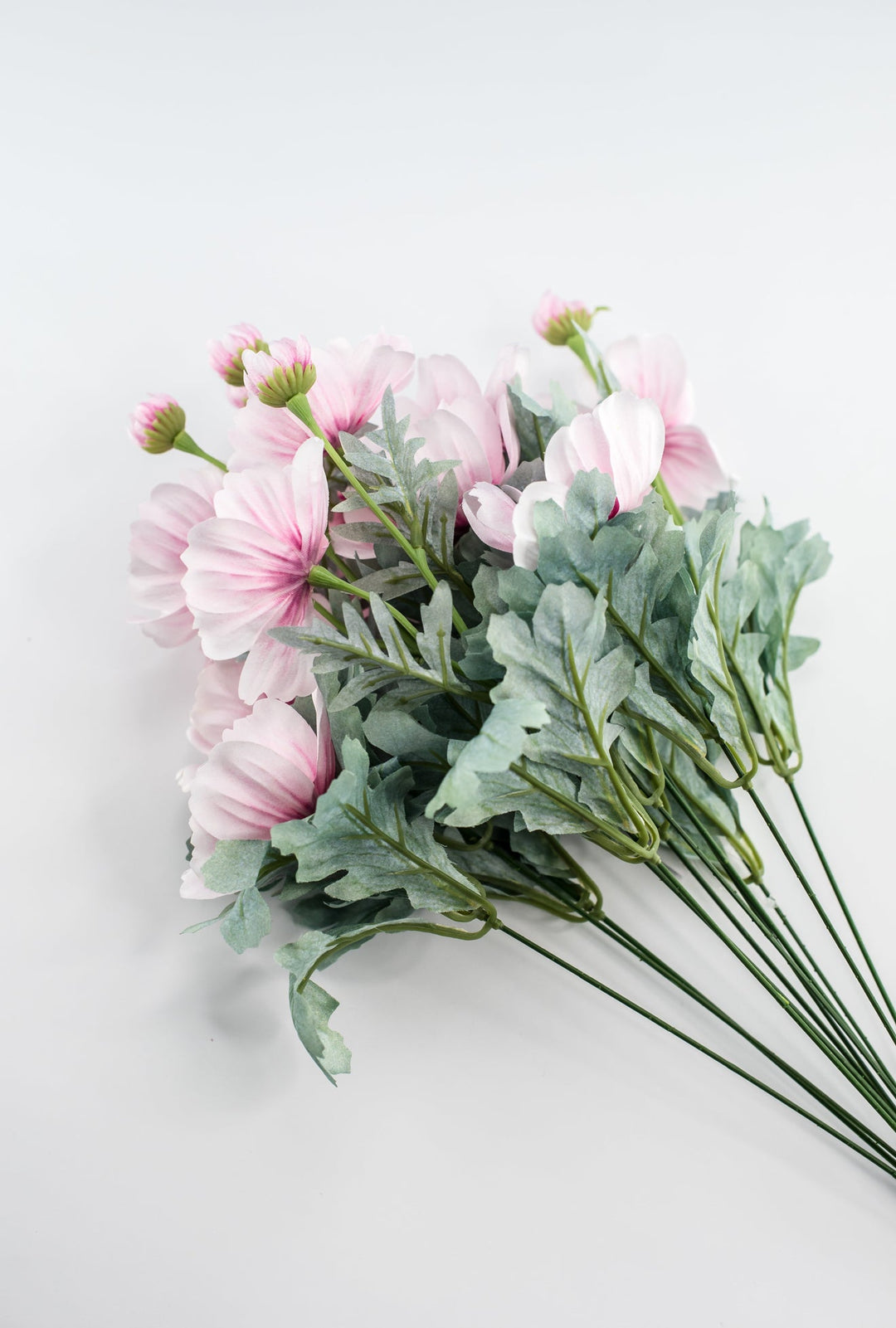 Soft pink cosmos artificial flower bush - Greenery MarketArtificial Flora84299 - PK