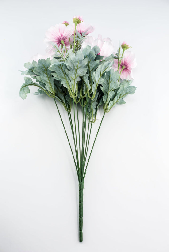 Soft pink cosmos artificial flower bush - Greenery MarketArtificial Flora84299 - PK