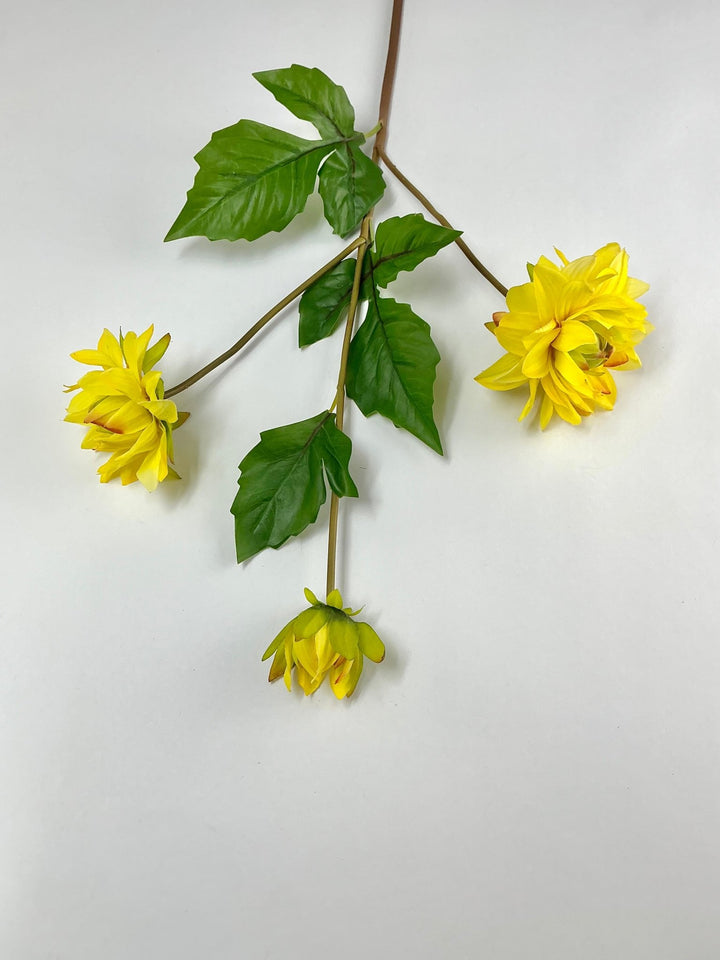 Soft touch dahlia yellow - Greenery Market2225045YL