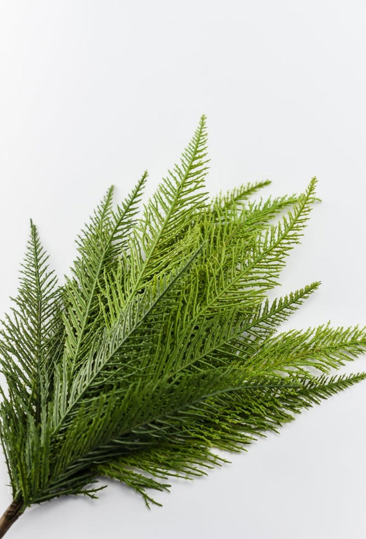 Soft touch fern bush - green - Greenery Marketartificial flowers84024