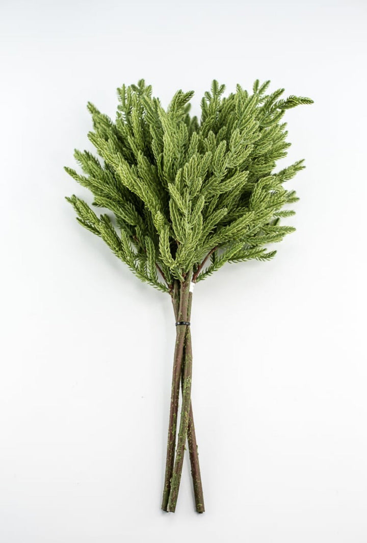 Soft touch Norfolk fir bundle - green - Greenery Market27919