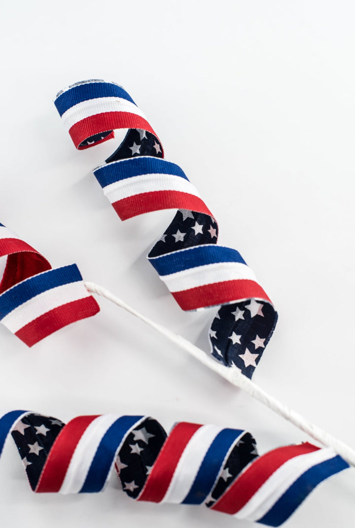 Stars Stripes Frizzy Curly Spray - Greenery Market74249RWB