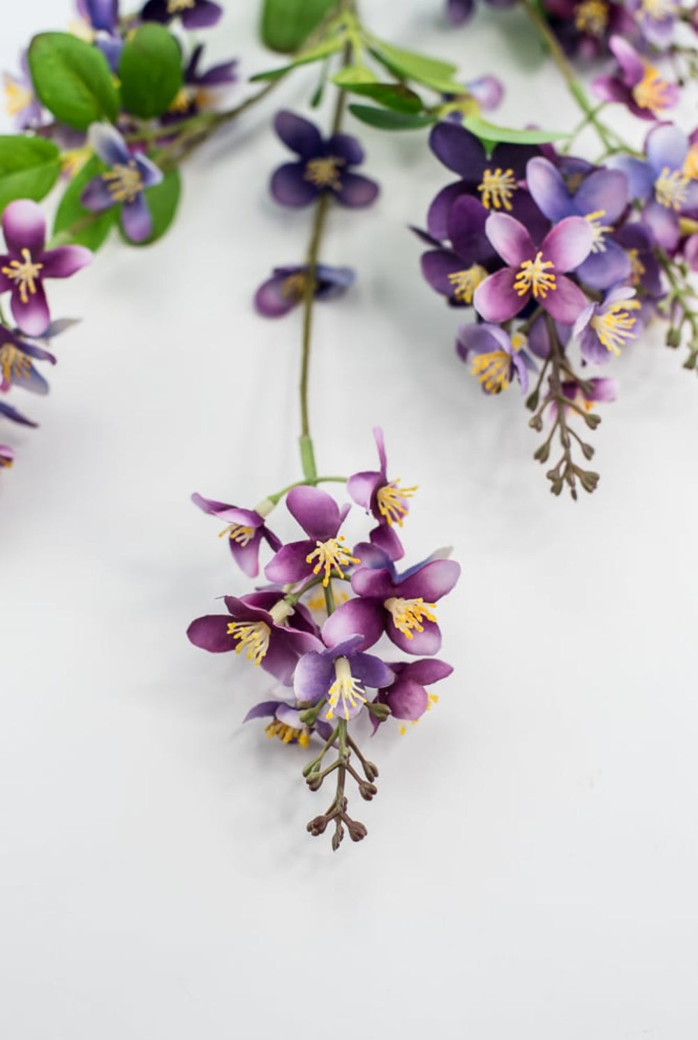 Sweet bell spray - purple / periwinkle - Greenery Market5661PER