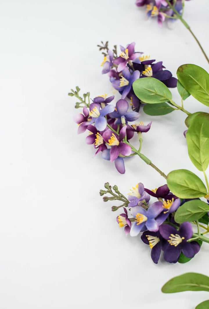 Sweet bell spray - purple / periwinkle - Greenery Market5661PER