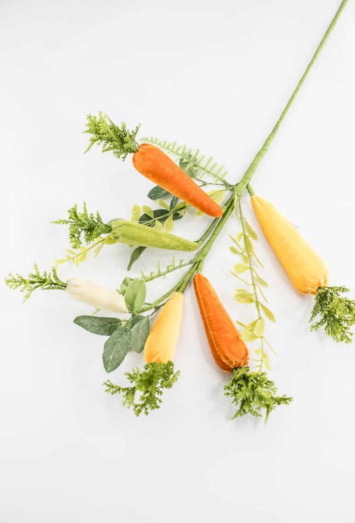 Velvet Carrot spray - Greenery MarketWreath attachments63270