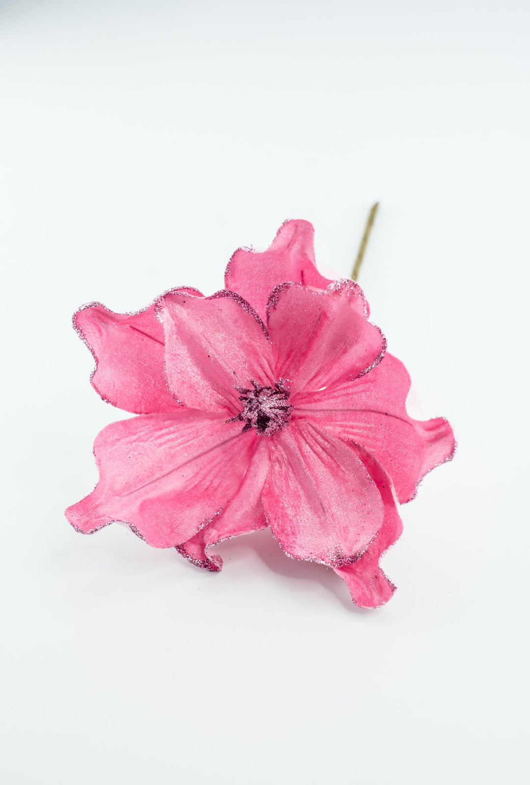 Velvet magnolia pick - pink - Greenery Market85729PK