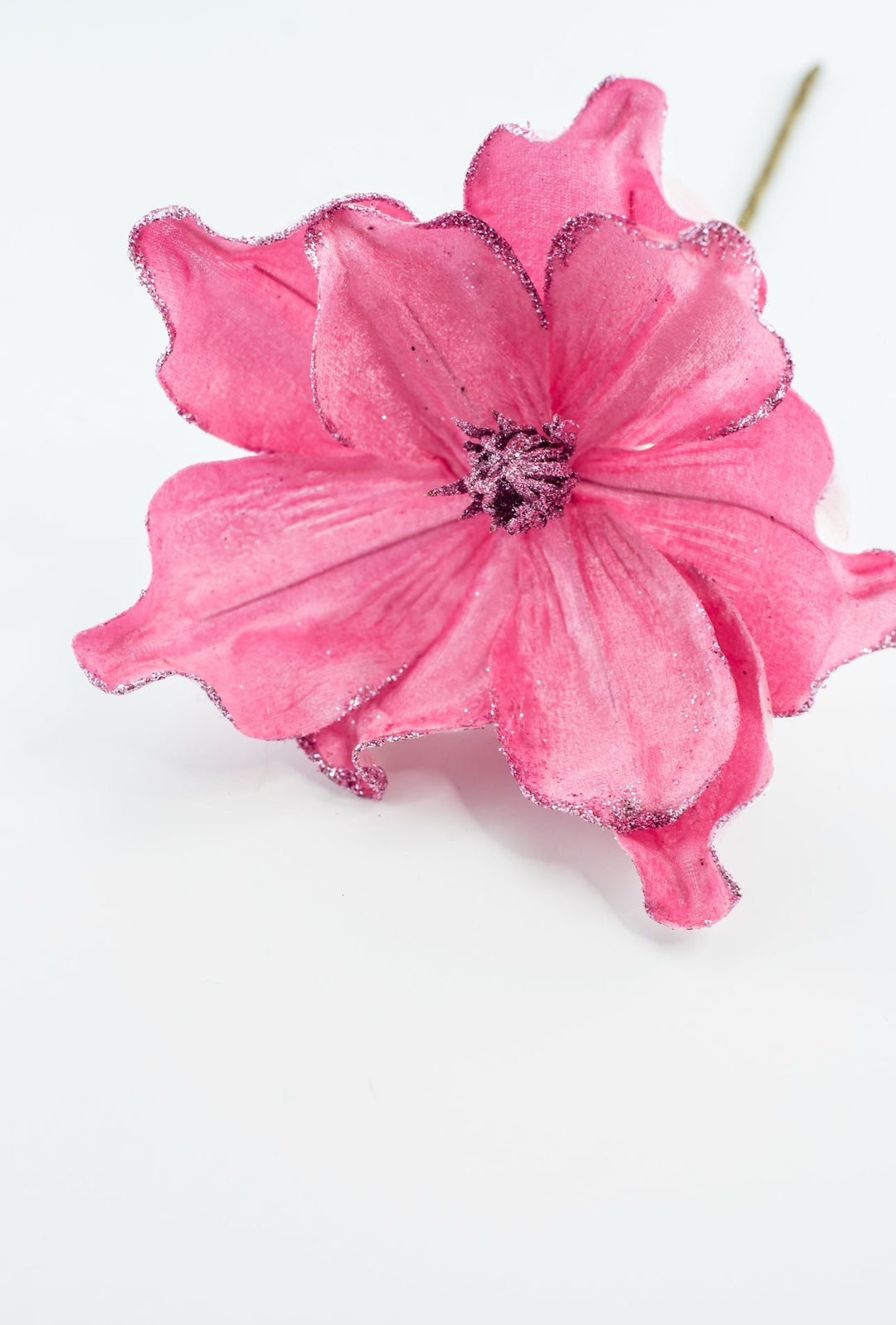 Velvet magnolia pick - pink - Greenery Market85729PK