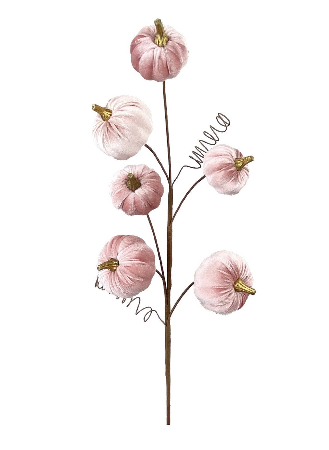 Velvet Pumpkin spray - pink - Greenery MarketPicks56780PK